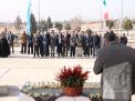 گزارش تصویری مراسم غبار روبی مزار شهدا